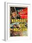 MANDRAKE THE MAGICIAN, Warren Hull, Movie Poster, 1939-null-Framed Art Print