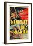 MANDRAKE THE MAGICIAN, Warren Hull, Movie Poster, 1939-null-Framed Art Print