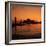 Mandraki Harbour at Sunrise, Rhodes Town, Rhodes Island, Dodecanese Islands, Greek Islands, Greece-Stuart Black-Framed Photographic Print