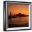 Mandraki Harbour at Sunrise, Rhodes Town, Rhodes Island, Dodecanese Islands, Greek Islands, Greece-Stuart Black-Framed Photographic Print