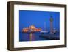 Mandraki Harbour, Rhodes City, Rhodes, Dodecanese, Greek Islands, Greece, Europe-Tuul-Framed Photographic Print