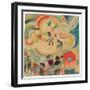 Manège De Cochons, 1905-18 (Gouache & W/C on Paper) (Recto)-Robert Delaunay-Framed Giclee Print