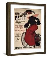 Manège Petit, 1899-Adrien Barrère-Framed Giclee Print