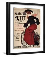 Manège Petit, 1899-Adrien Barrère-Framed Giclee Print
