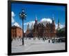 Manege Square and the State Historical Museum, Moscow, Russia-null-Framed Art Print