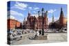 Manege Square with State Historical Museum, Moscow, Russia-null-Stretched Canvas