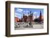Manege Square with State Historical Museum, Moscow, Russia-null-Framed Art Print