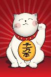 Maneki Neko (Lucky Cat)-Maneki Neko-Art Print