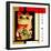 Maneki Neko the Lucky Kitty-erichan-Framed Giclee Print