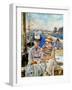 Manet: Boaters, 1874-Edouard Manet-Framed Giclee Print