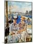 Manet: Boaters, 1874-Edouard Manet-Mounted Giclee Print