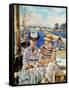 Manet: Boaters, 1874-Edouard Manet-Framed Stretched Canvas