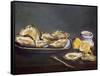 Manet: Oysters, 1862-Edouard Manet-Framed Stretched Canvas