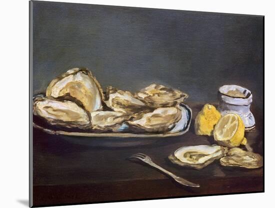Manet: Oysters, 1862-Edouard Manet-Mounted Giclee Print