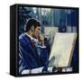 Manet Was Given a Choice by His Father: the Civil Service or the Navy-Luis Arcas Brauner-Framed Stretched Canvas