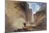 Manfred and the Witch of the Alps, 1837-John Martin-Mounted Giclee Print