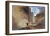 Manfred and the Witch of the Alps, 1837-John Martin-Framed Giclee Print