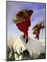 Manfred on the Jungfrau, 1840-61-Ford Madox Brown-Mounted Giclee Print