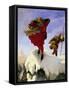 Manfred on the Jungfrau, 1840-61-Ford Madox Brown-Framed Stretched Canvas