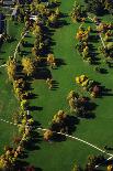 Stuttgart-Vaihingen, area of 'Steinengarten', autumnal forest, Germany, Baden-Wuerttemberg, aerial -Manfred Storck-Stretched Canvas