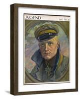 Manfred Von Richthofen German Aviator-Karl Bauer-Framed Photographic Print