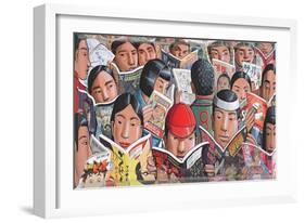 Manga, 2005-PJ Crook-Framed Giclee Print