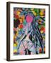 Manga 2-Abstract Graffiti-Framed Giclee Print