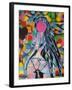 Manga 2-Abstract Graffiti-Framed Giclee Print