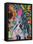 Manga 2-Abstract Graffiti-Framed Stretched Canvas