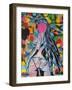 Manga 2-Abstract Graffiti-Framed Giclee Print