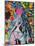 Manga 2-Abstract Graffiti-Mounted Giclee Print