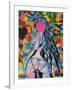 Manga 2-Abstract Graffiti-Framed Giclee Print