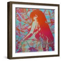 Manga 3-Abstract Graffiti-Framed Giclee Print