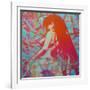 Manga 3-Abstract Graffiti-Framed Giclee Print