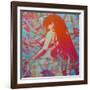 Manga 3-Abstract Graffiti-Framed Giclee Print