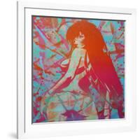 Manga 3-Abstract Graffiti-Framed Giclee Print