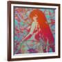 Manga 3-Abstract Graffiti-Framed Giclee Print