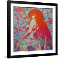 Manga 3-Abstract Graffiti-Framed Giclee Print