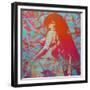 Manga 3-Abstract Graffiti-Framed Giclee Print