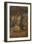 Manger Scene-Val Bochkov-Framed Giclee Print