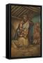 Manger Scene-Val Bochkov-Framed Stretched Canvas