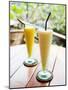 Mango Fruit Juice at Breakfast in a Cafe in Ubud, Bali, Indonesia, Southeast Asia, Asia-Matthew Williams-Ellis-Mounted Photographic Print