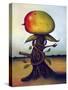 Mango Fruit Tree-Leah Saulnier-Stretched Canvas
