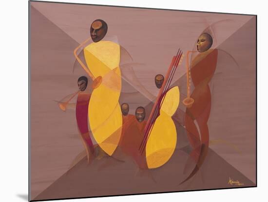 Mango Jazz, 2006-Kaaria Mucherera-Mounted Giclee Print