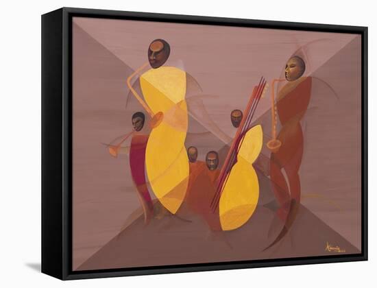 Mango Jazz, 2006-Kaaria Mucherera-Framed Stretched Canvas