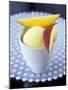 Mango & Lemon Ice Cream in a Tub-Jean Cazals-Mounted Photographic Print