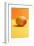 Mango on Coloured Background-Kr?ger and Gross-Framed Photographic Print