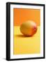 Mango on Coloured Background-Kr?ger and Gross-Framed Photographic Print