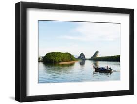 Mangrove Forest on Krabi Estuary, Krabi, Thailand, Southeast Asia, Asia-Christian Kober-Framed Photographic Print