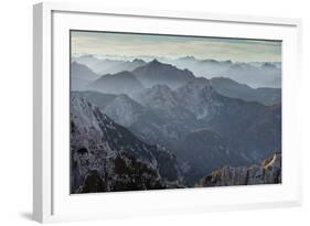 Mangrt Pass, Slovenia..-David Baker-Framed Photographic Print